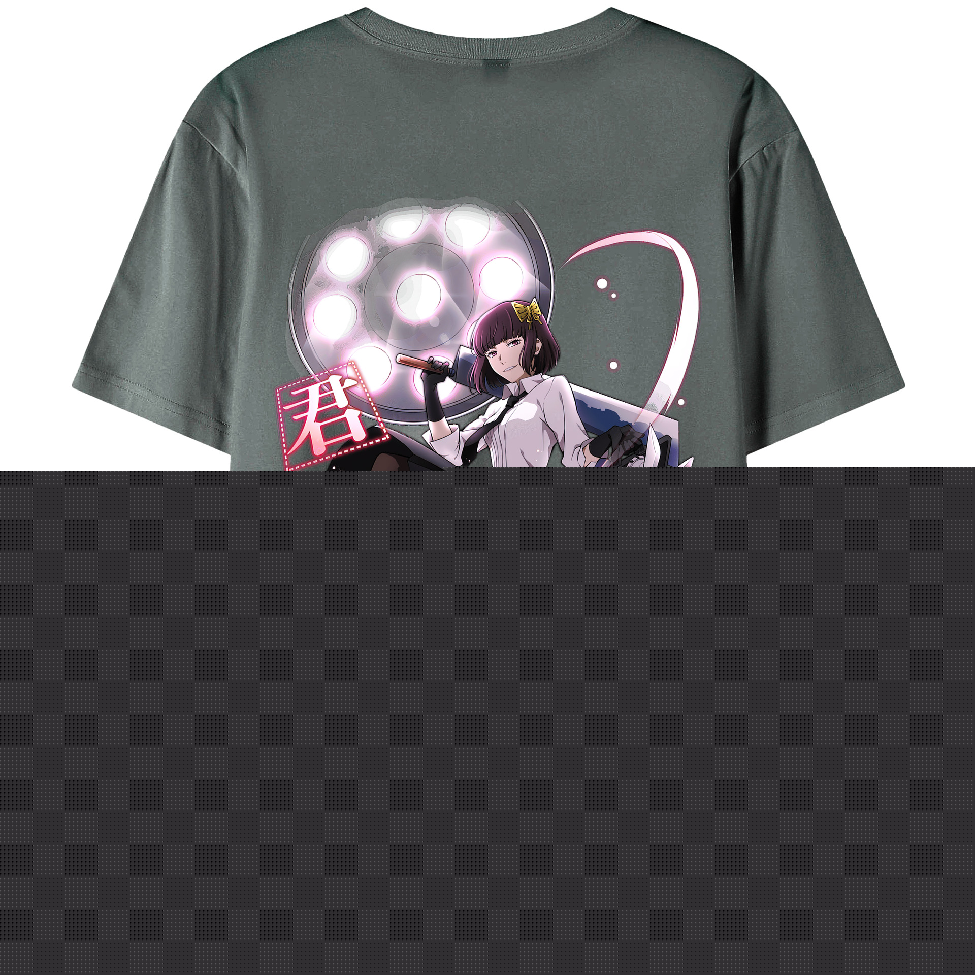 （画像用） 文豪ストレイドッグス Bungo Stray Dogs 綿100％半袖Tシャツ（背面プリント）